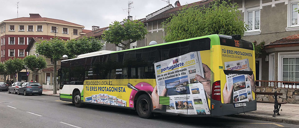 Publicidad Autobuses Bizkaibus