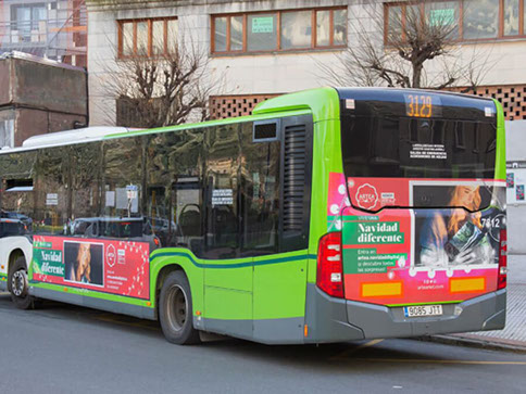 Publicidad Autobuses Bizkaibus